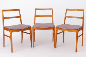Sæt af 3 spisebordsstole model 430 af Arne Vodder for Sibast Møbler, Danmark, 1960’erne