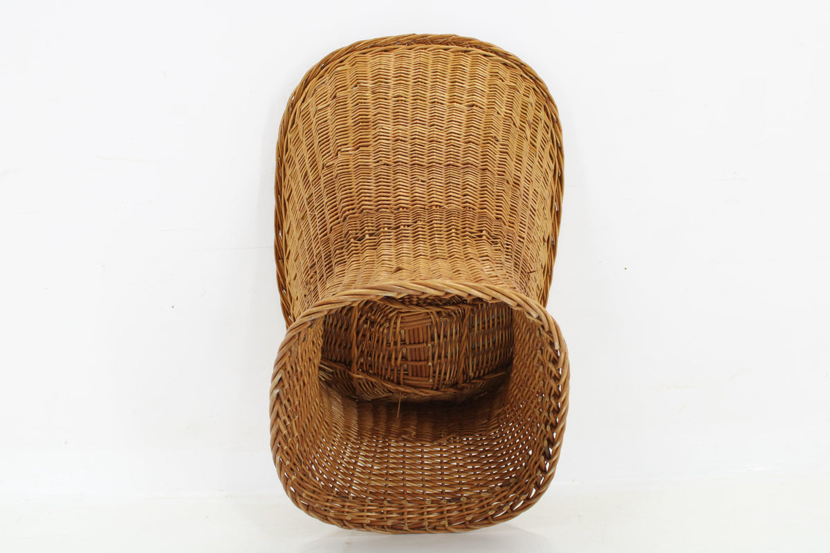 2 x lounge-stole i rattan, Italien