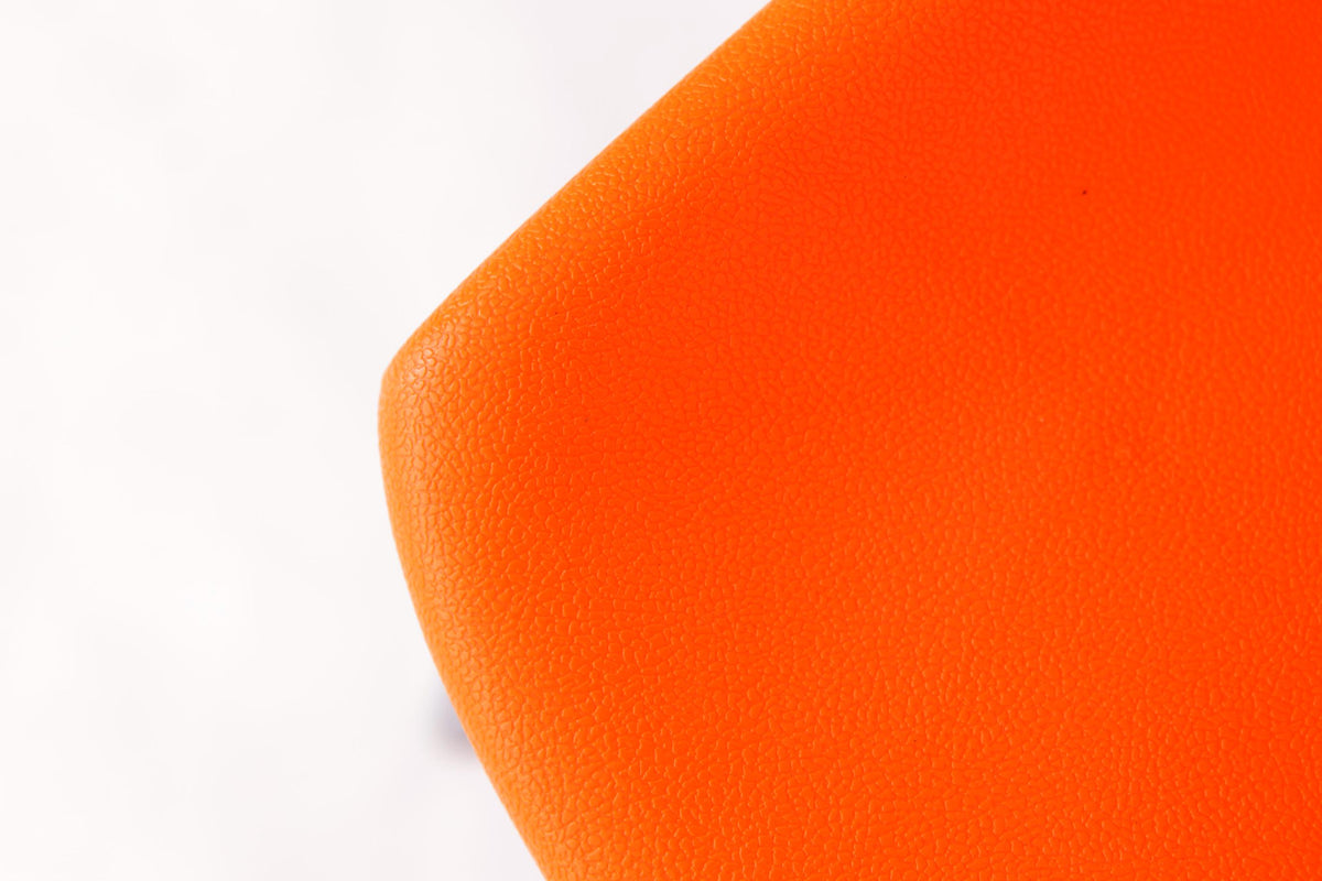 Stabelstole i plast og krom, retro design – Sæt af 4