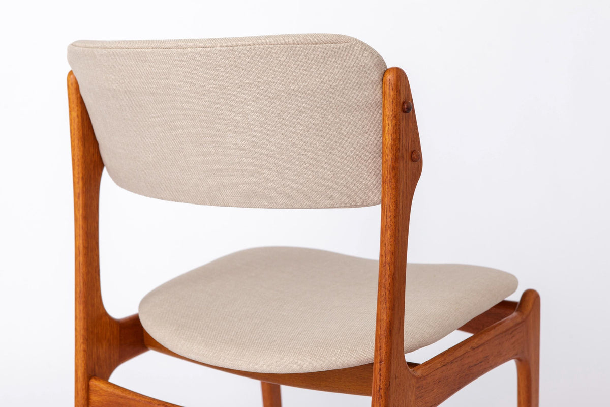 Erik Buch – Spisebordsstol i teak, dansk design – Pris pr. stk.