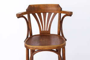 Barstol i bøjet bøg, vintage – Irsk pubstil