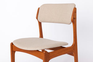 Erik Buch – Spisebordsstol i teak, dansk design – Pris pr. stk.