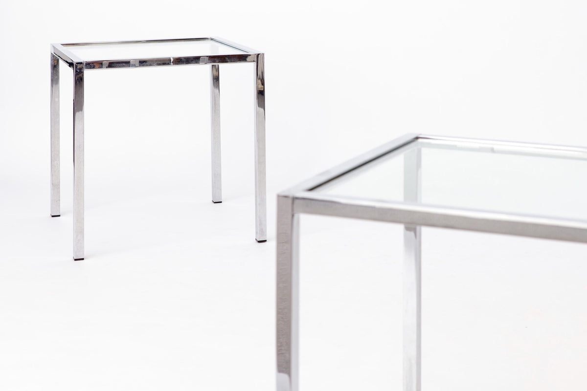 2 x vintage sofaborde, 1970&#39;erne