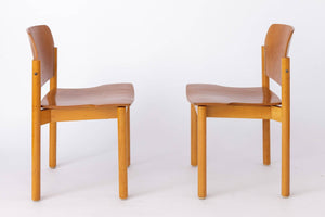 Kusch + Co – Spisebordsstole i bøg, tysk design – Sæt af 2