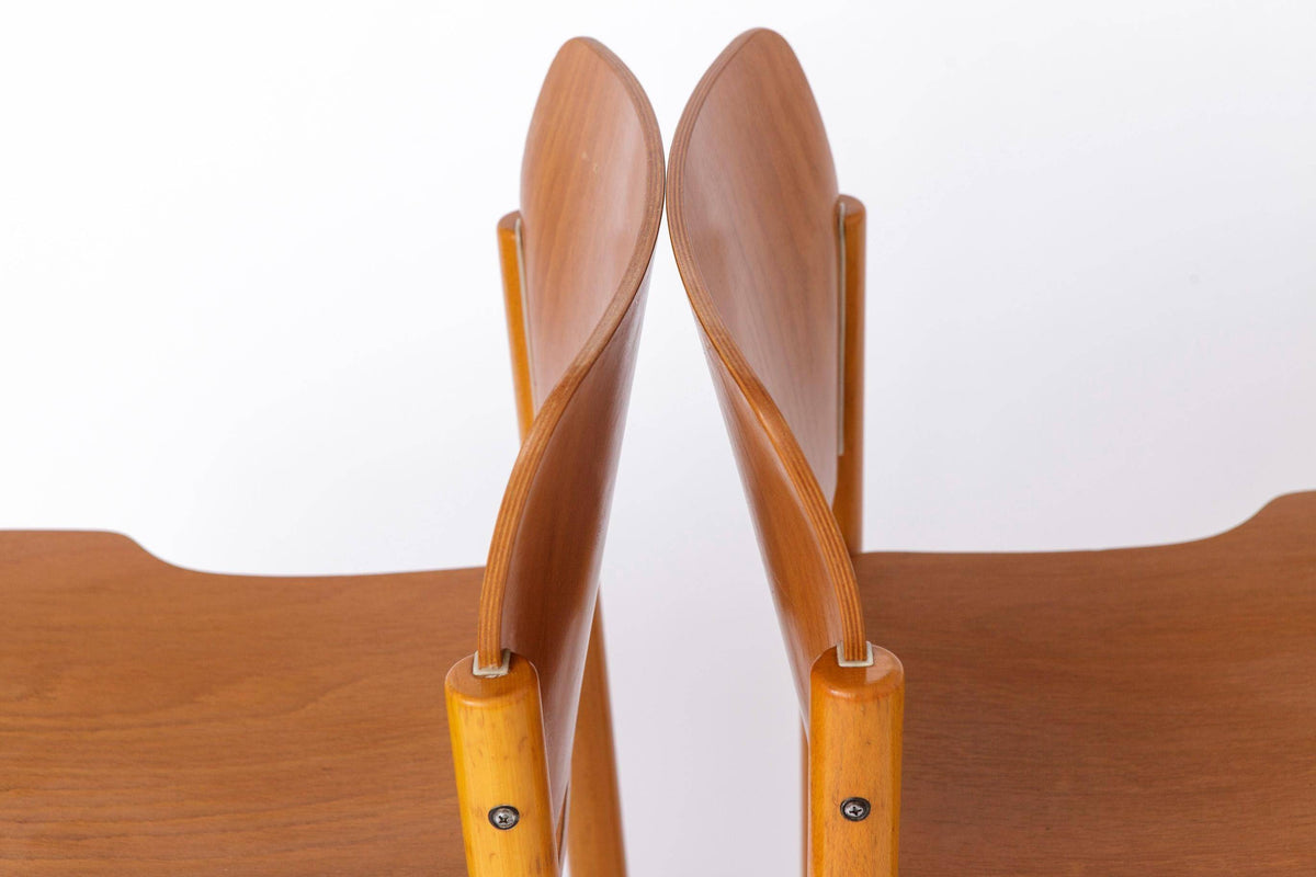 Kusch + Co – Spisebordsstole i bøg, tysk design – Sæt af 2