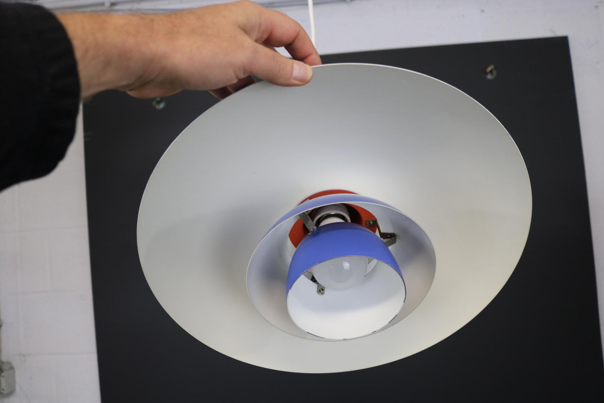 Poul Henningsen – PH 4/3 pendel, produceret af Louis Poulsen, 1970&#39;erne