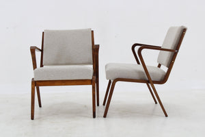 Selman Selmanagic – 2 x armchairs from VEB Deutsche Werkstätten Hellerau, Germany