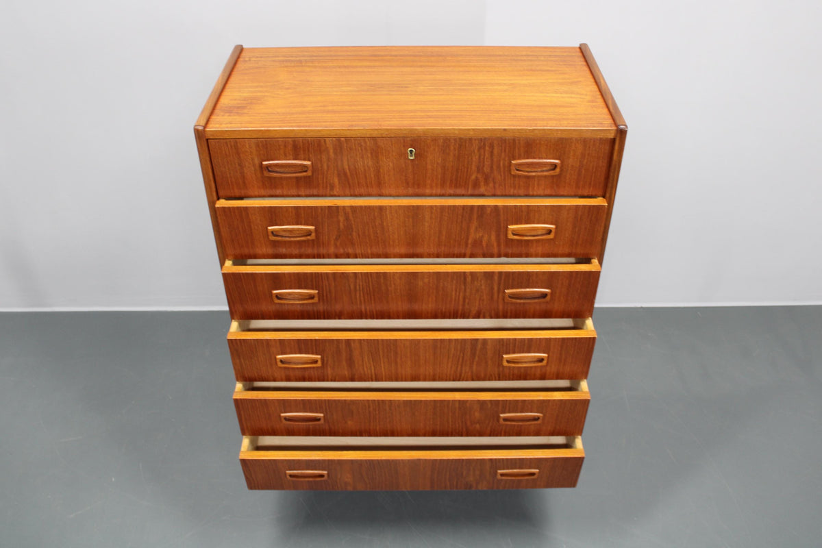 Dansk teak kommode fra 1960’erne