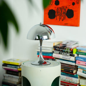 Chrome lamp – Designed by GLOW UP STUDIO