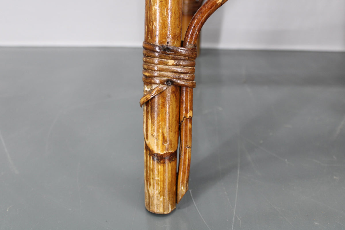 Franco Albini – 3 x franske Riviera Rattan stole og kaffebord fra 1950'erne