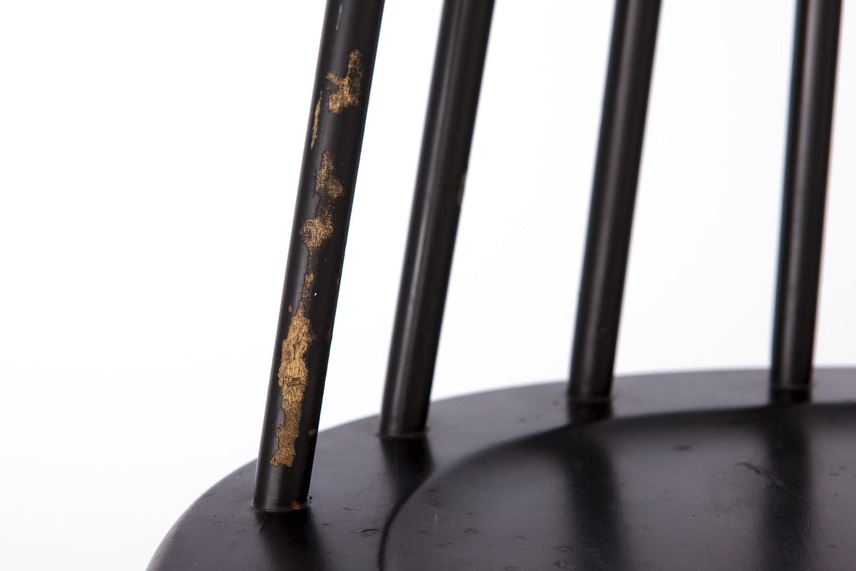 Ilmari Tapiovaara – Mademoiselle lænestol i sortlakeret birk for ASKO