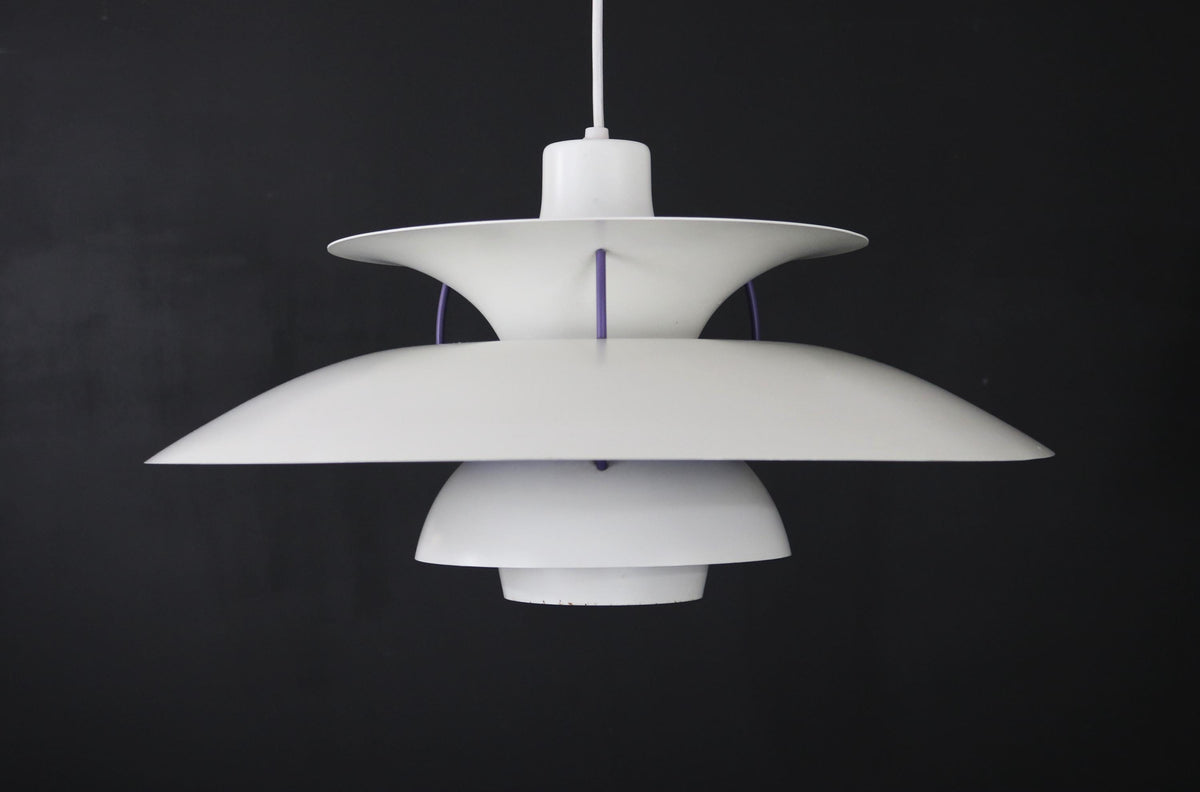 Poul Henningsen – PH5 pendel, produceret af Louis Poulsen, 1970'erne
