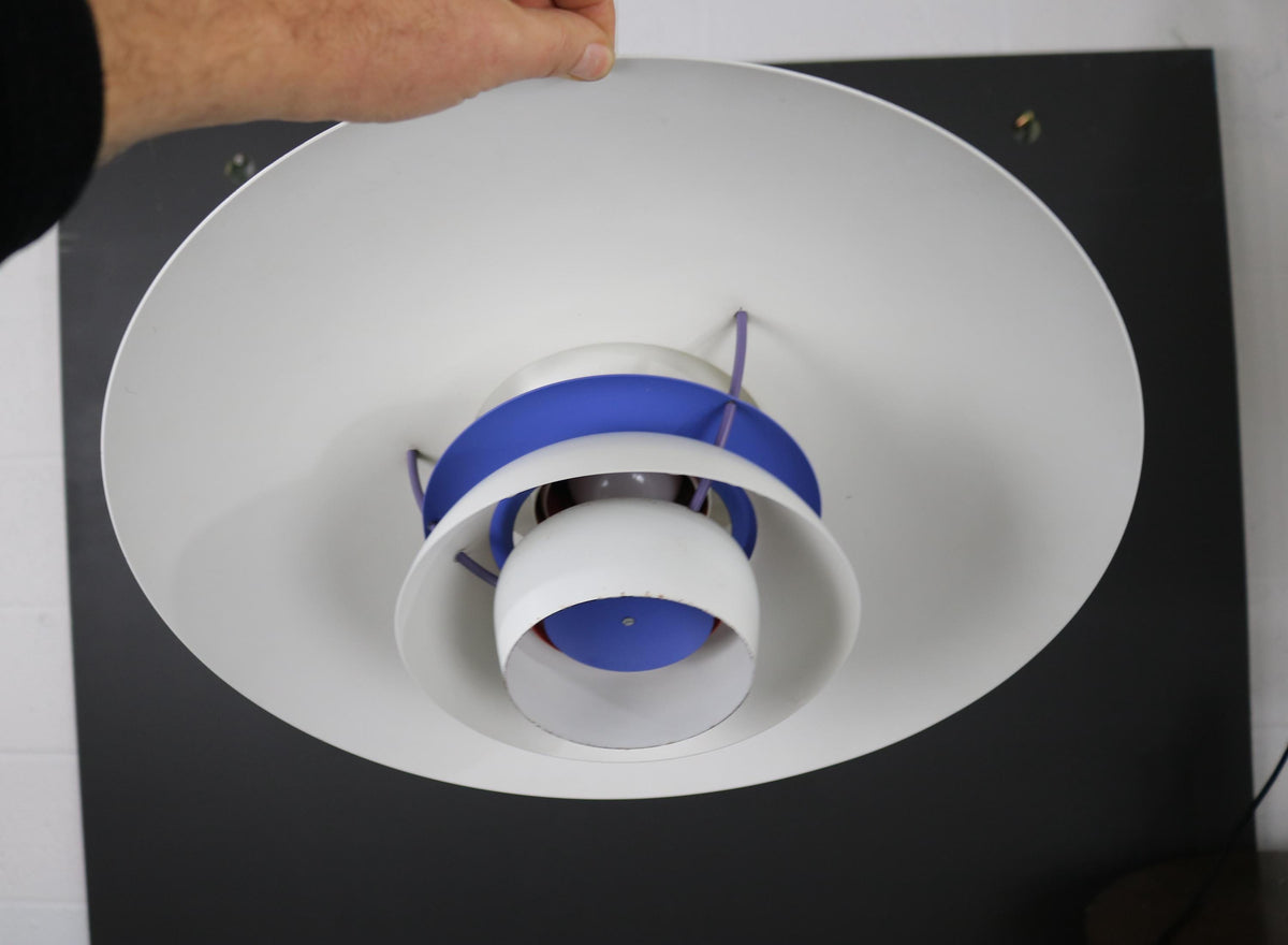 Poul Henningsen – PH5 pendel, produceret af Louis Poulsen, 1970'erne