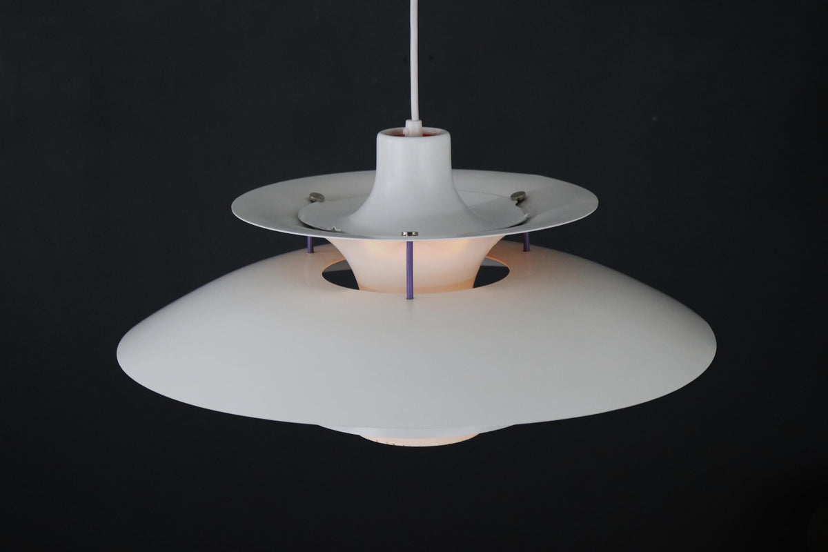 Poul Henningsen – PH5 pendel, produceret af Louis Poulsen, 1970'erne