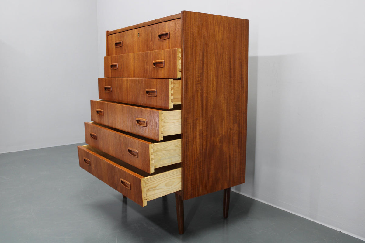 Dansk teak kommode fra 1960’erne