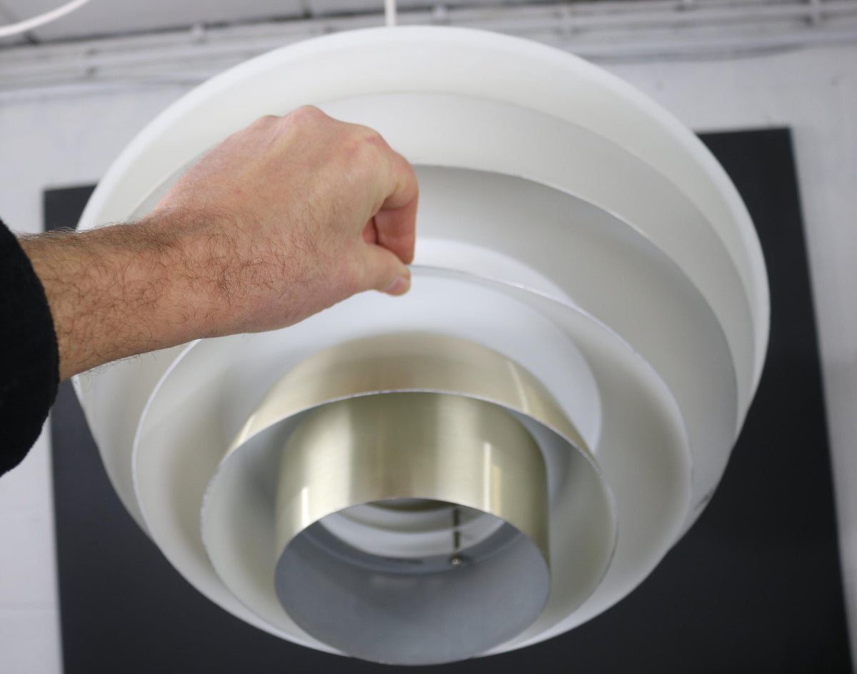 Sven Middelboe – Verona pendel i messing for Nordisk Solar, 1980&#39;erne