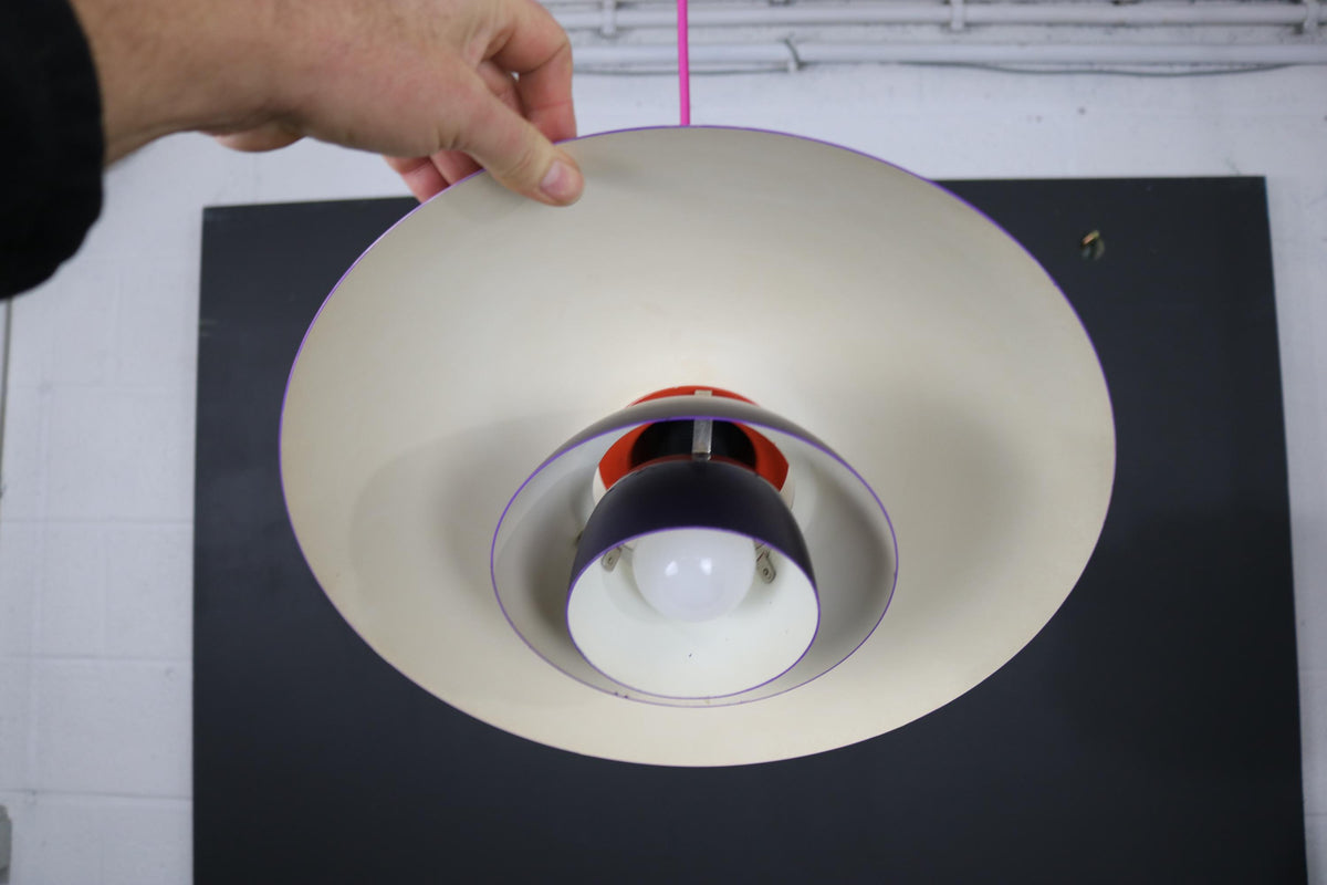 Poul Henningsen – Lilla Louis Poulsen PH 4/3 Pendel fra 1970'erne