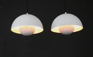 Verner Panton – Sæt af VP1 Flowerpot-lamper for Louis Poulsen
