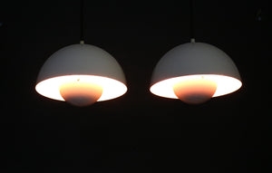 Verner Panton – Sæt af VP1 Flowerpot-lamper for Louis Poulsen
