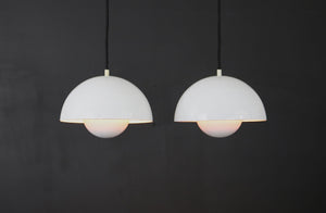 Verner Panton – Sæt af VP1 Flowerpot-lamper for Louis Poulsen