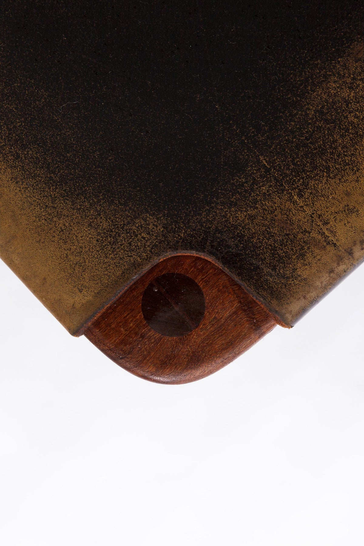 Georg Leowald – Spisebordsstole i teak og læder, produceret af Wilkhahn – Sæt af 4