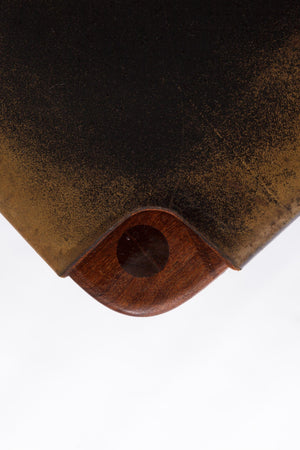 Georg Leowald – Spisebordsstole i teak og læder, produceret af Wilkhahn – Sæt af 4