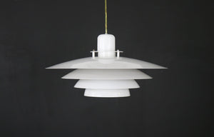 Danish pendant lamp in white from the 1990s