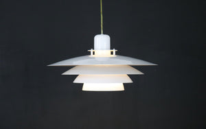 Danish pendant lamp in white from the 1990s