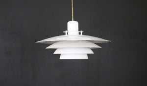 Danish pendant lamp in white from the 1990s