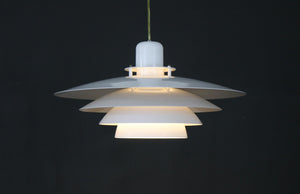 Danish pendant lamp in white from the 1990s