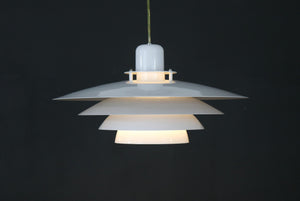 Danish pendant lamp in white from the 1990s