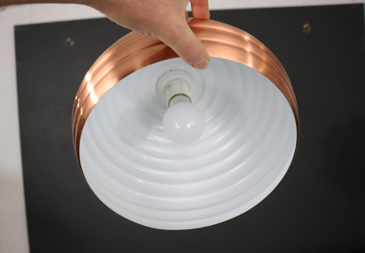 Dansk kobber-messing pendel fra 1990'erne