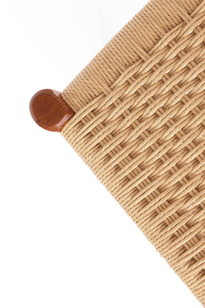 Niels O. Møller – Fodskammel, model 80A, teak – Pris pr. stk.