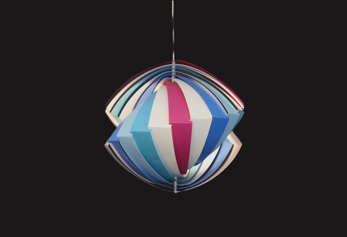 Louis Weisdorf – Konkylie pendel, produceret af Lyfa, 1960&#39;erne