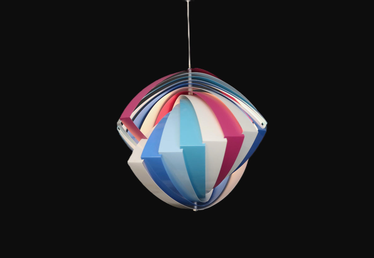 Louis Weisdorf – Konkylie pendel, produceret af Lyfa, 1960&#39;erne