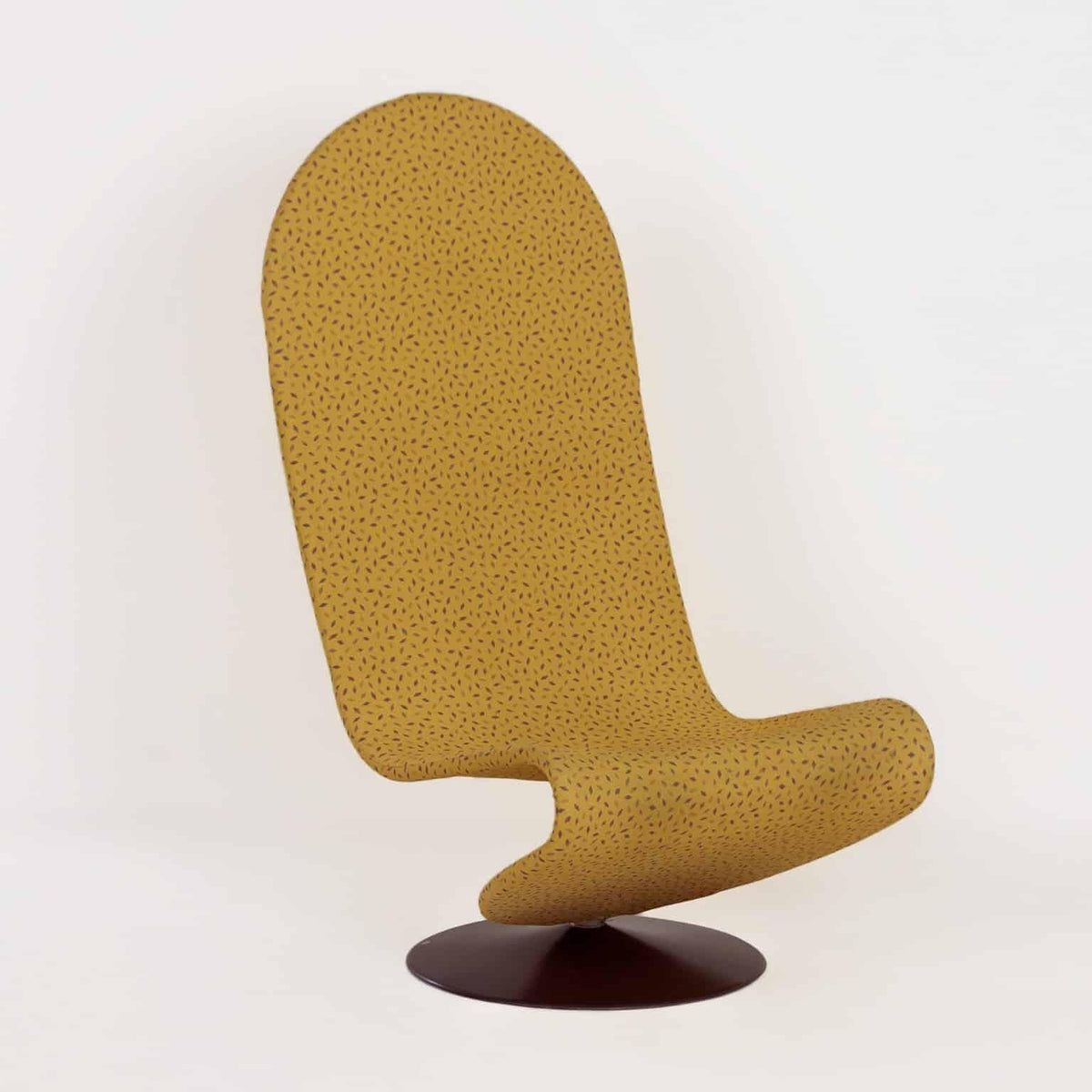 Verner Panton – Lænestol model 123-F, produceret af Fritz Hansen, 1973