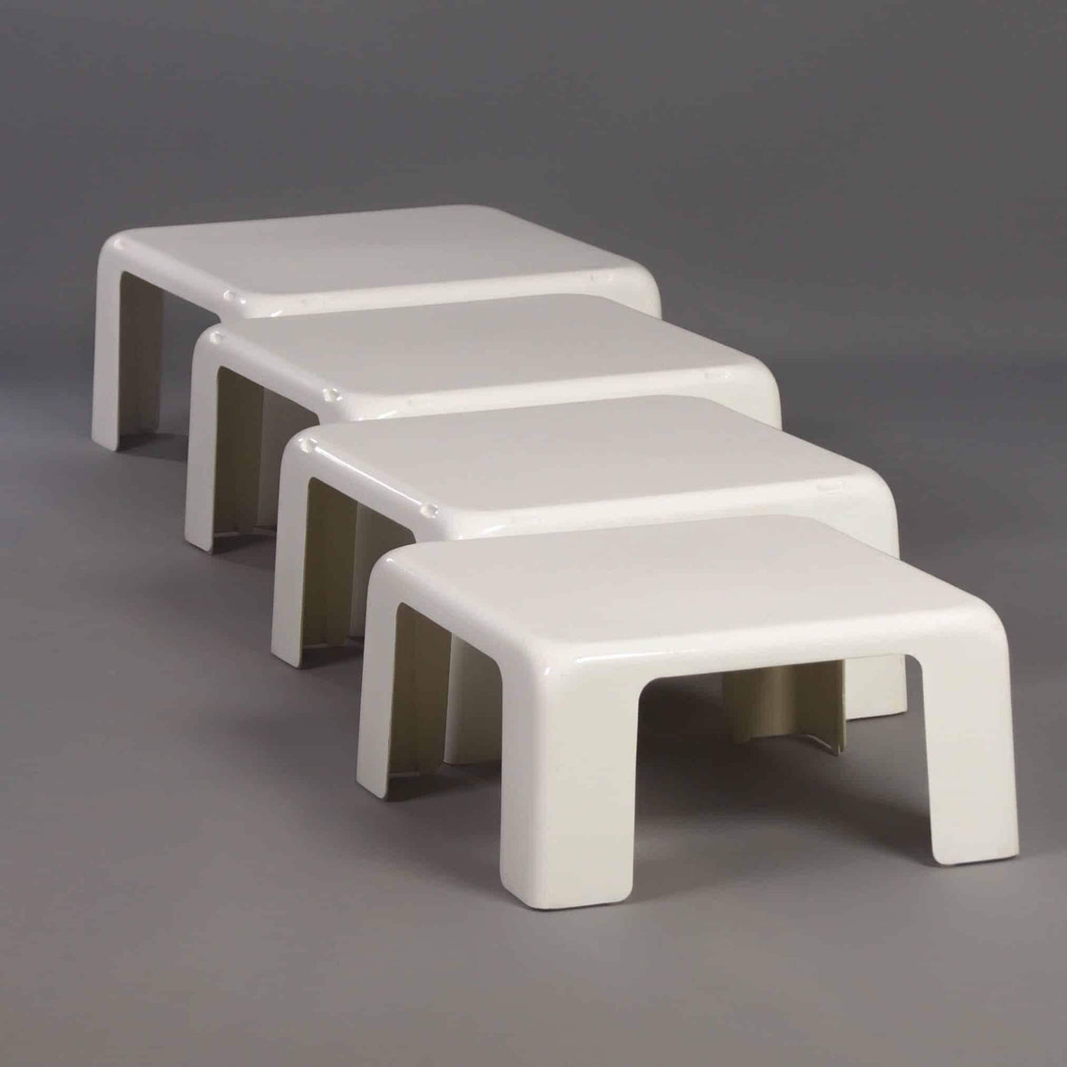 Mario Bellini – 4 x sideborde for C&amp;B Italia, 1960&#39;erne