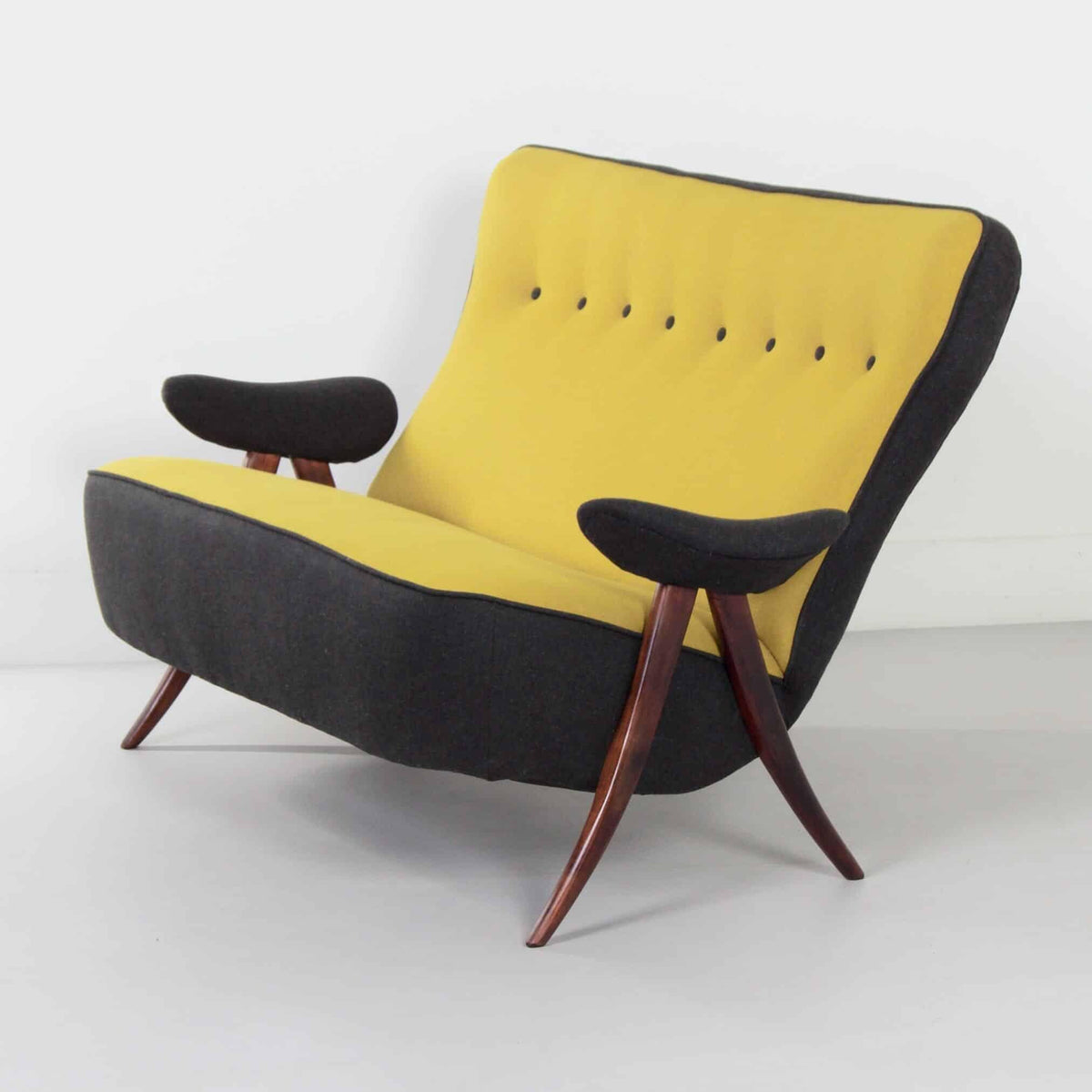 Theo Ruth – Model 105 Hairpin sofa for Artifort, 1950’erne