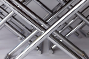 6 x Chrome Safari Chairs from the 1970s/80s