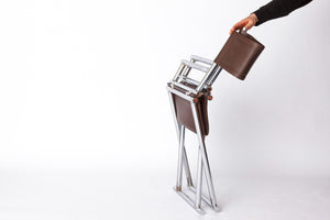 6 x Chrome Safari Chairs from the 1970s/80s