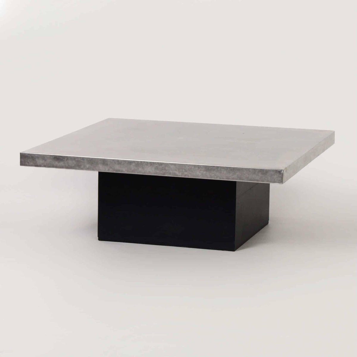 Heinz Lilienthal – Sofabord med ætset metalplade, 1970’erne