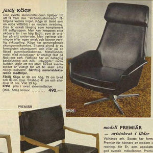 Köge – Svensk lænestol designet for IKEA, 1960’erne