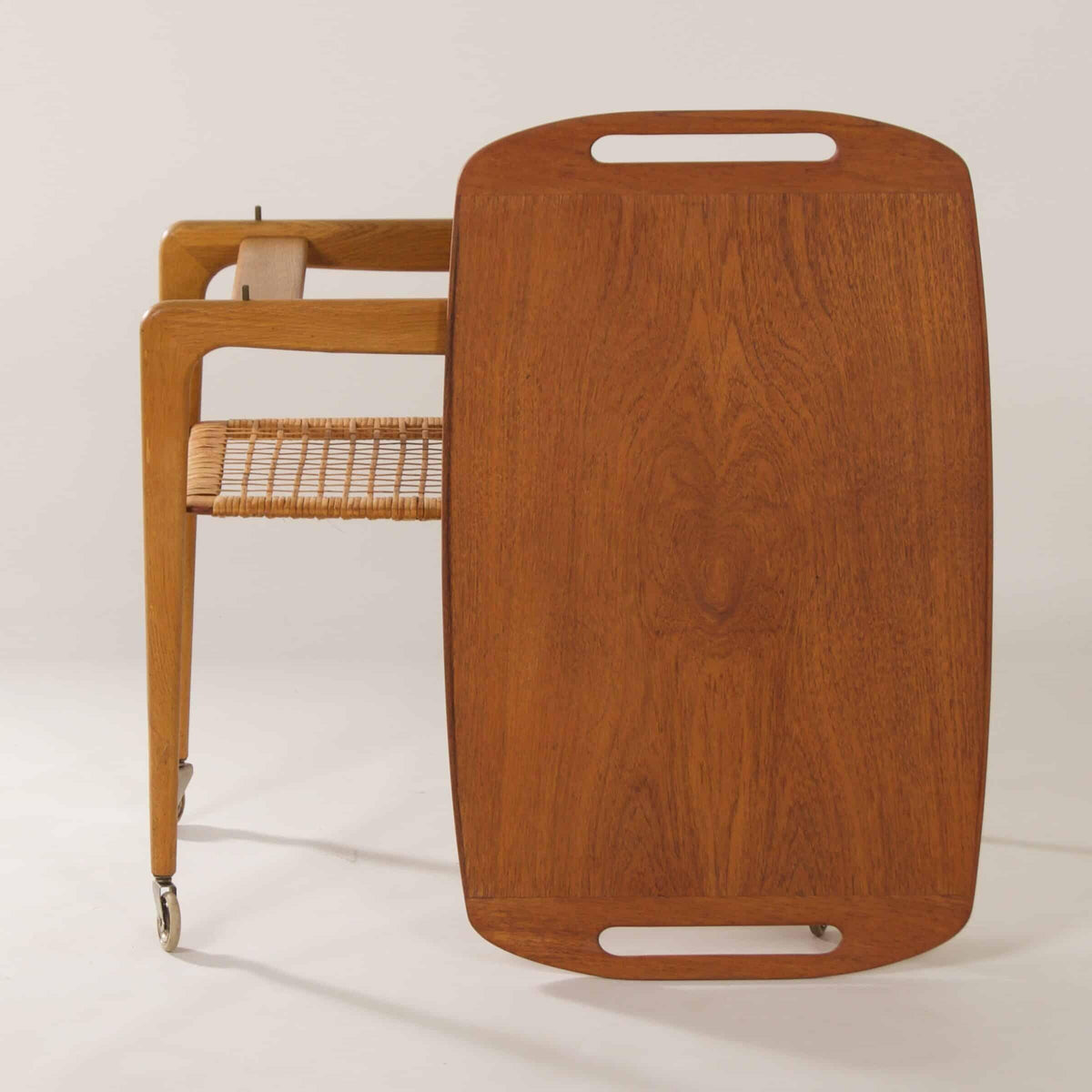 Johannes Andersen – Serveringsvogn, produceret af CFC Silkeborg, cirka 1960’erne