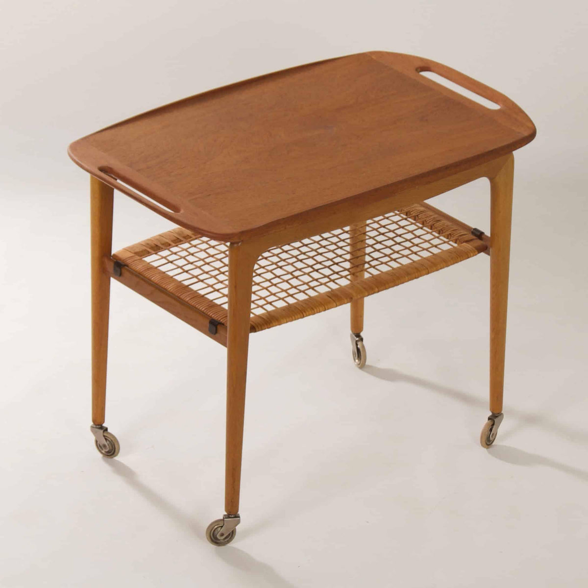 Johannes Andersen – Serveringsvogn, produceret af CFC Silkeborg, cirka 1960’erne