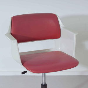 André Cordemeyer – Kontorstol model 2712 i rød for Gispen
