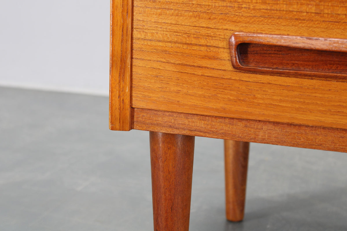 Kommode i teaktræ, dansk design fra cirka 1960’erne