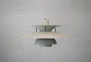 Poul Henningsen – PH5 pendel i hvid, Louis Poulsen