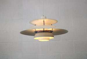 Poul Henningsen – PH5 pendel i hvid, Louis Poulsen