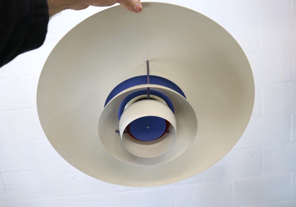 Poul Henningsen – PH 5 pendel, produceret af Louis Poulsen