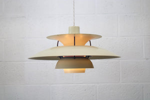 Poul Henningsen – PH 5 pendel, produceret af Louis Poulsen
